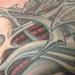 Tattoos - Full Front Biomech Tattoo - 74169